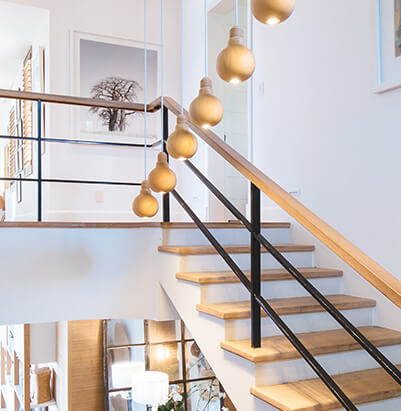 Modern furnished suite prepared between guest stays